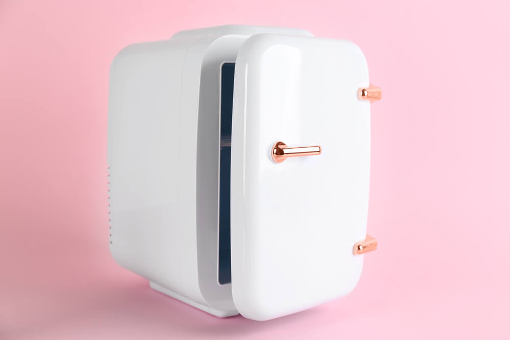 A mini fridge you can take to the office and store your snacks in.