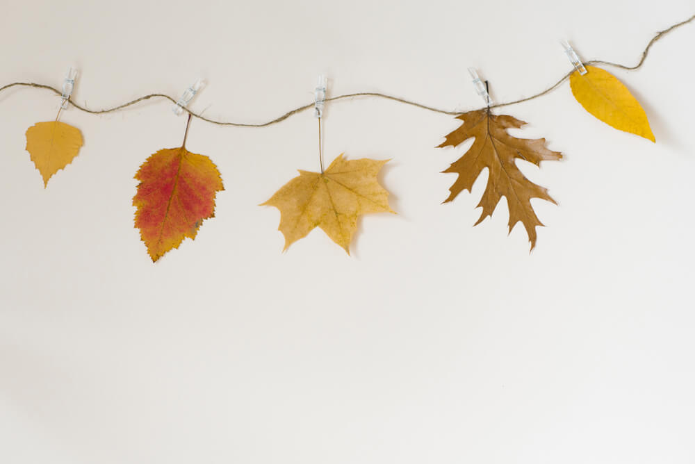 Crafts involving autumn leaves make excellent fall activities for kids.