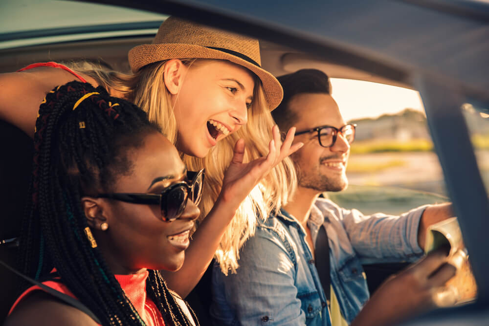 An excited group of friends takes one last road trip before summer ends.