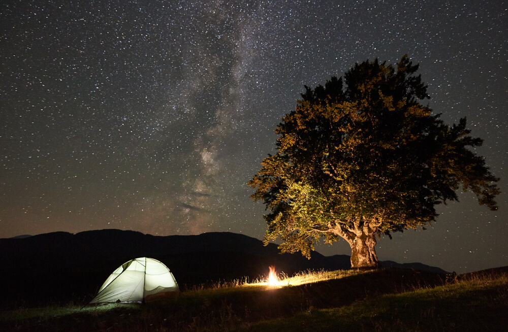Make sure to cross camping off your summer bucket list while the weather holds up.