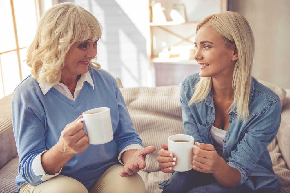 A mom and daughter have a meaningful conversation that strengthens their connection.