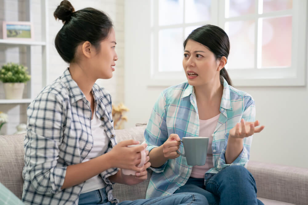 A burned-out mom vents her frustrations to a compassionate friend.