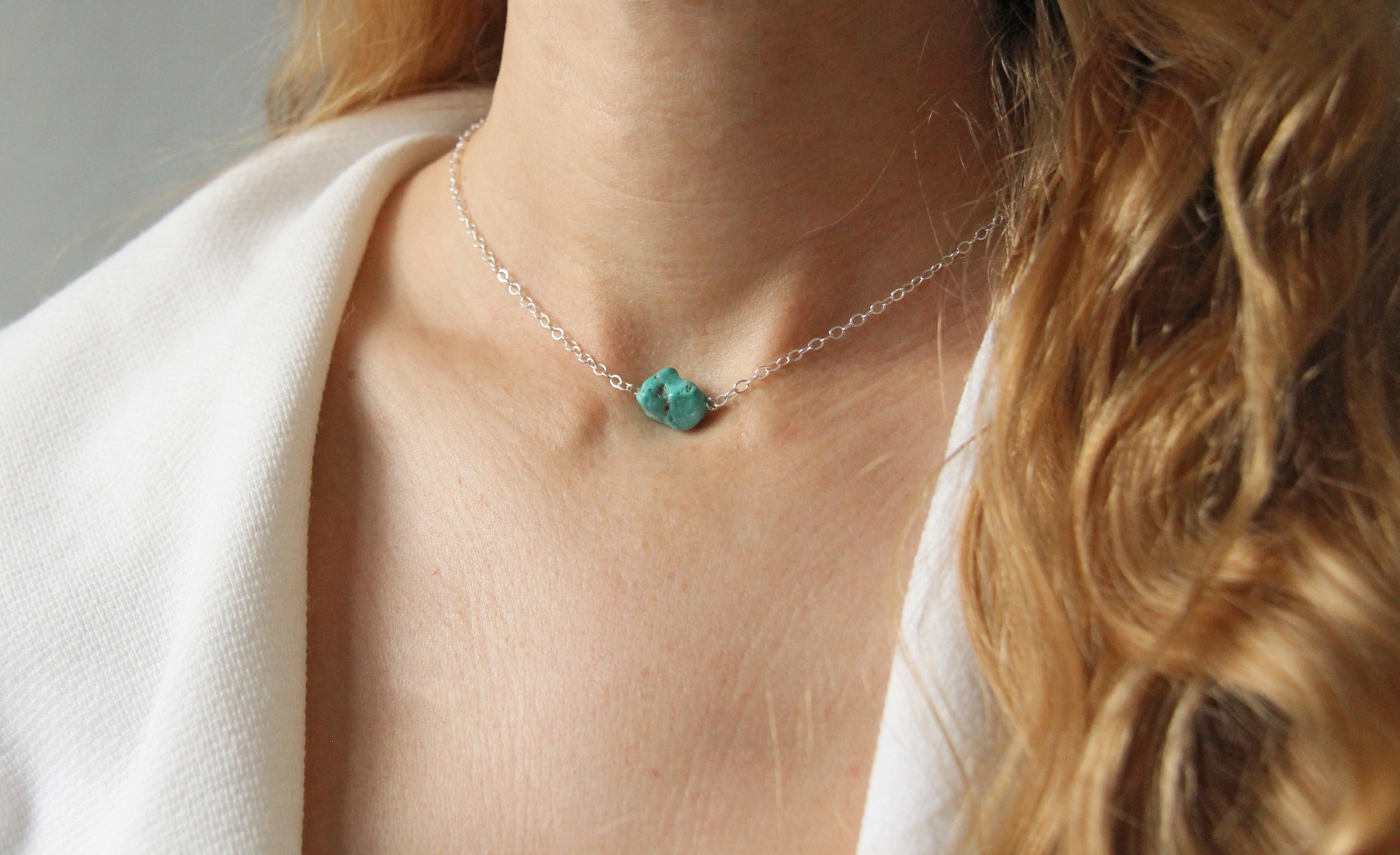 A raw crystal necklace with healing properties makes a beautiful birthday gift.