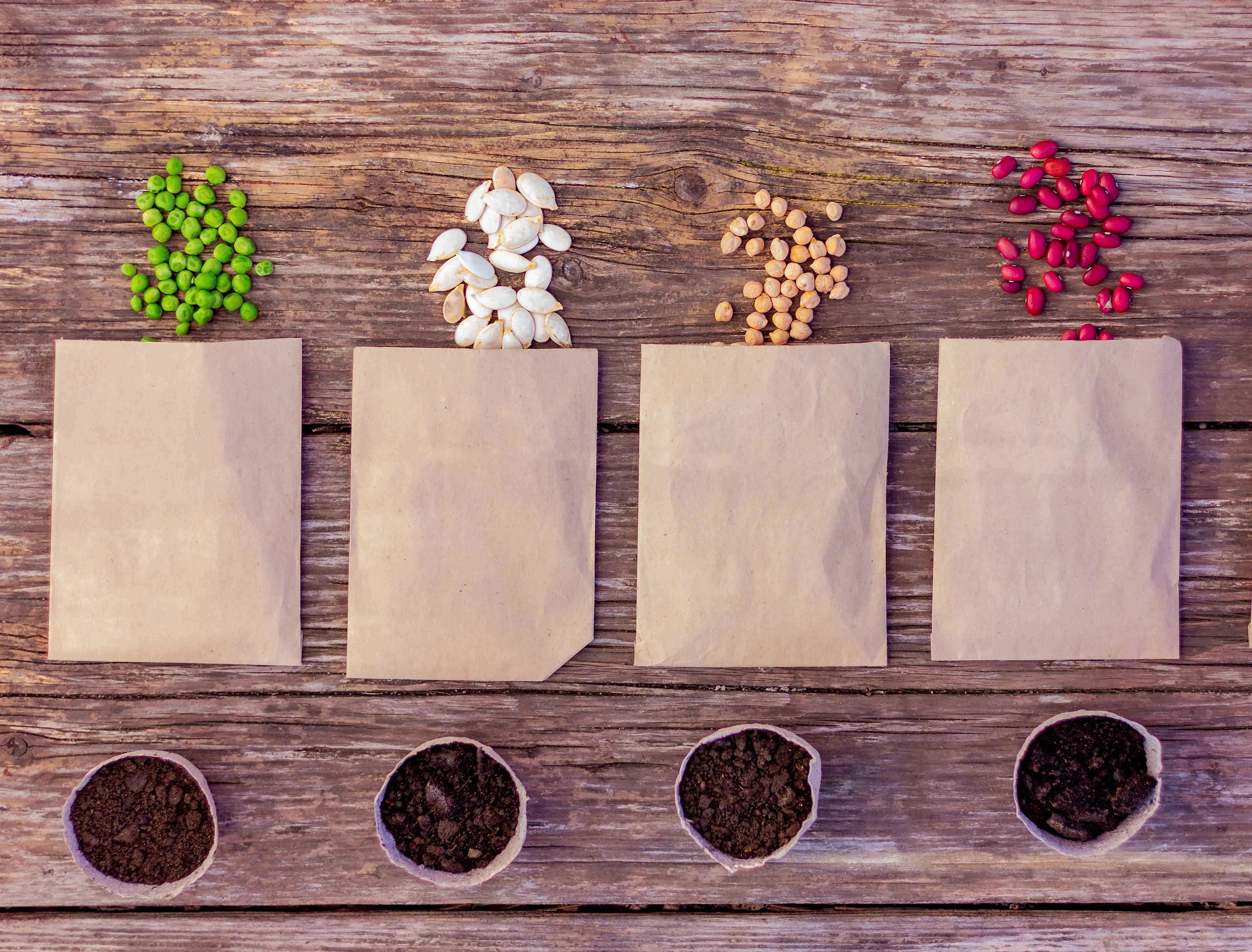 Seed packets make thoughtful Easter gifts for friends and family members.