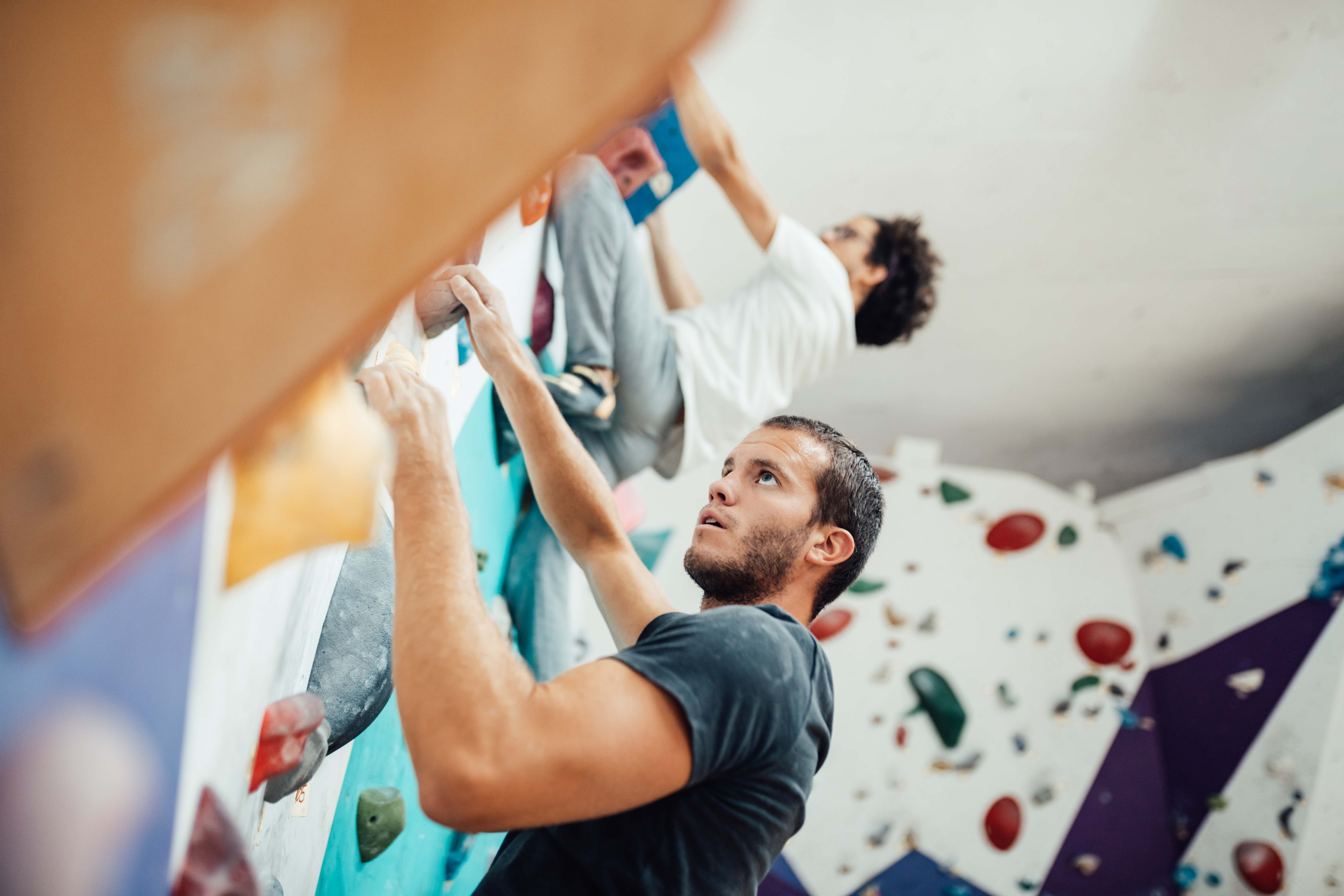 An adventurous Aries man goes rock climbing to celebrate his birthday.