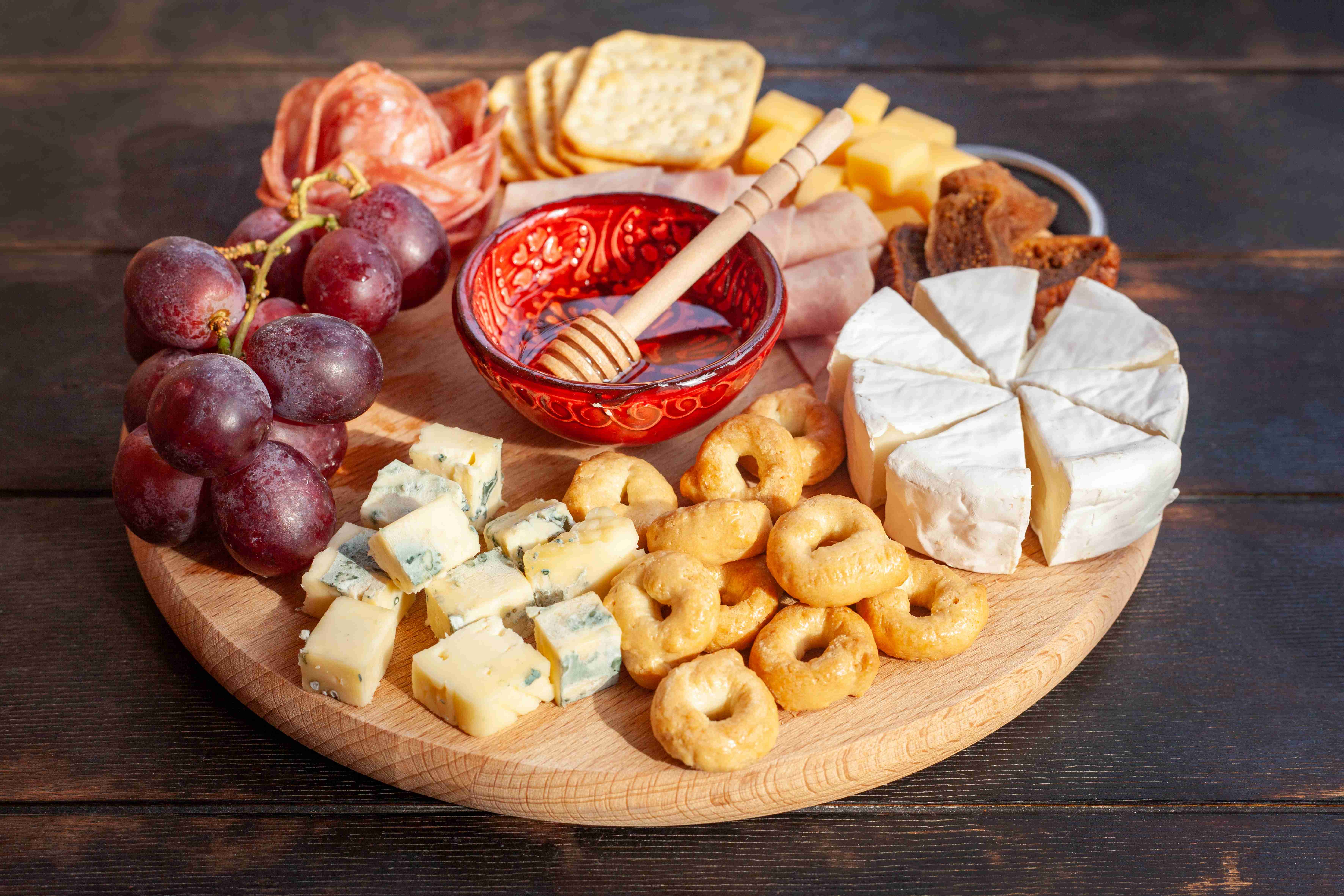 A delicious cheese board makes a great gift to celebrate Mother’s Day.