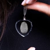 Showcasing Fingerprint Heart