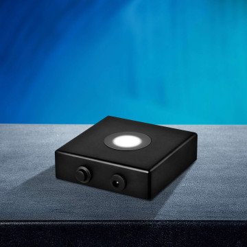 A Small Wood Light Base to display your 3D Photo Crystal