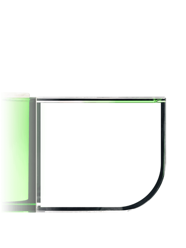Green Leaf Candle Holder for Him