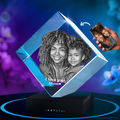 3D Crystal Diamond mother's day gift idea for 2024