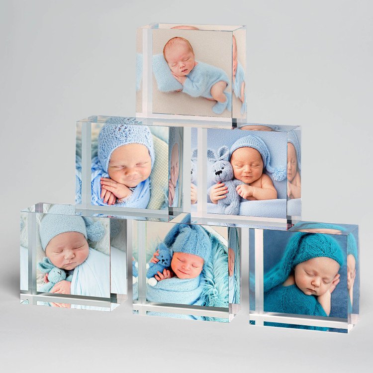 2x2 Baby Set of Acrylic Blocks