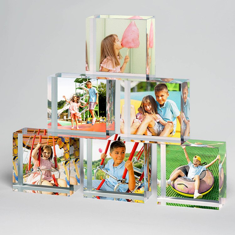 2x2 Child Set of Acrylic Blocks