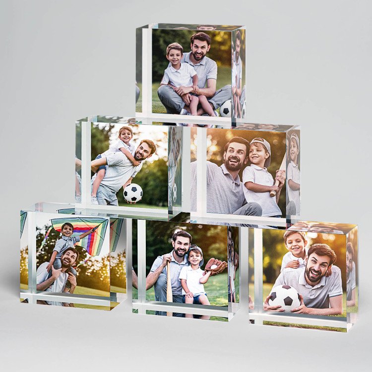 2x2 Parents Sets of Acrylic Blocks