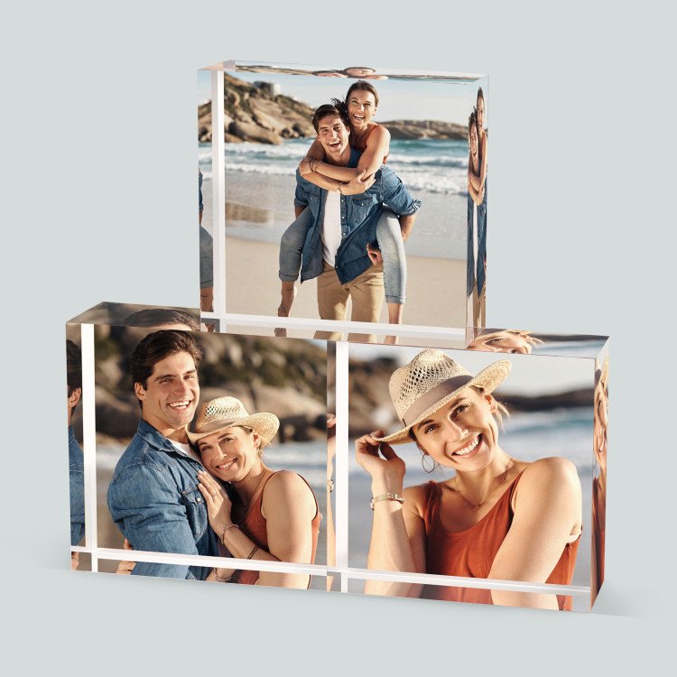 4x4 3D Acrylic Photo Block