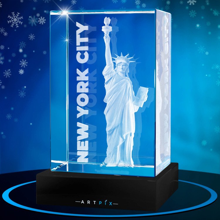 Statue of Liberty 3D Crystal #1