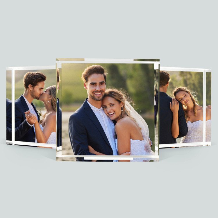 8x8 3D Acrylic Photo Block