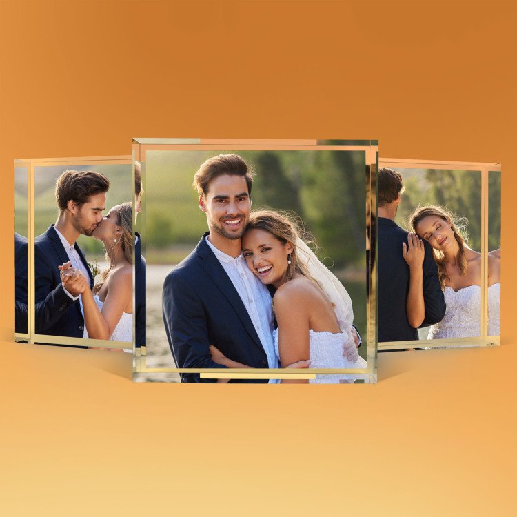 8x8 3D Acrylic Photo Block #1
