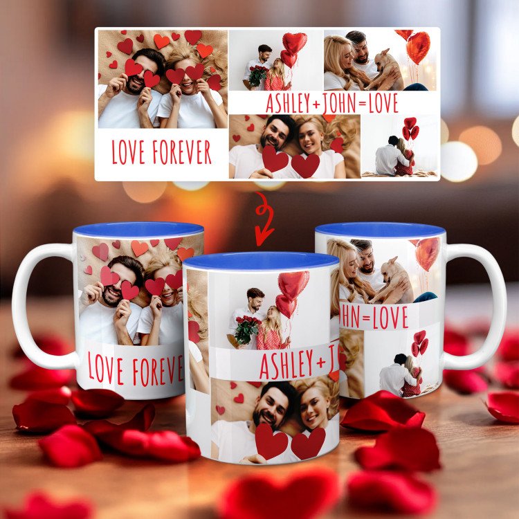 5 Photo Collage Mug