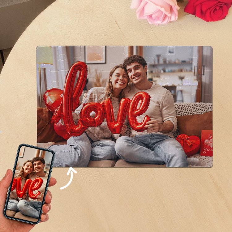 Rectangle Photo Puzzle - 40 pieces