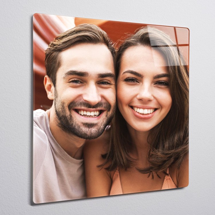 10x10 Glass Tile Prints with photo inside