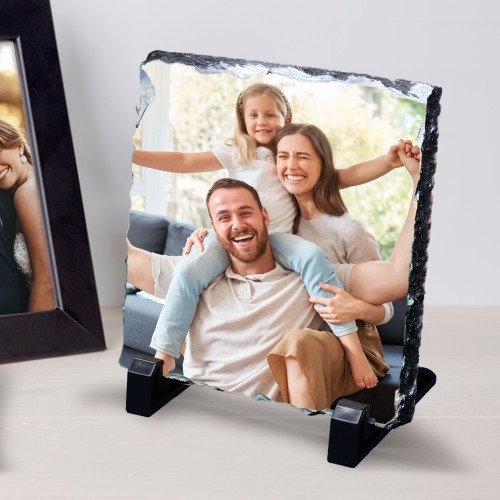Square Photo Slate custom gift for Father's Day 2025