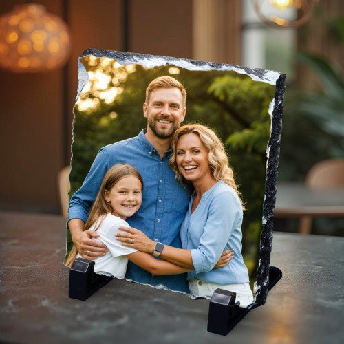 Square Photo Slate custom gift