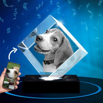 3D Crystal Diamond for Birthdays