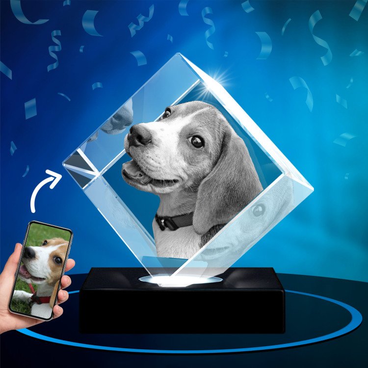 3D Crystal Diamond for Birthdays