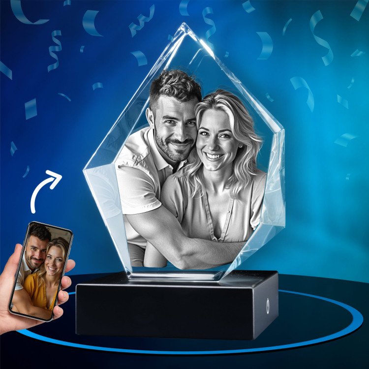 3D Crystal Iceberg for Birthdays