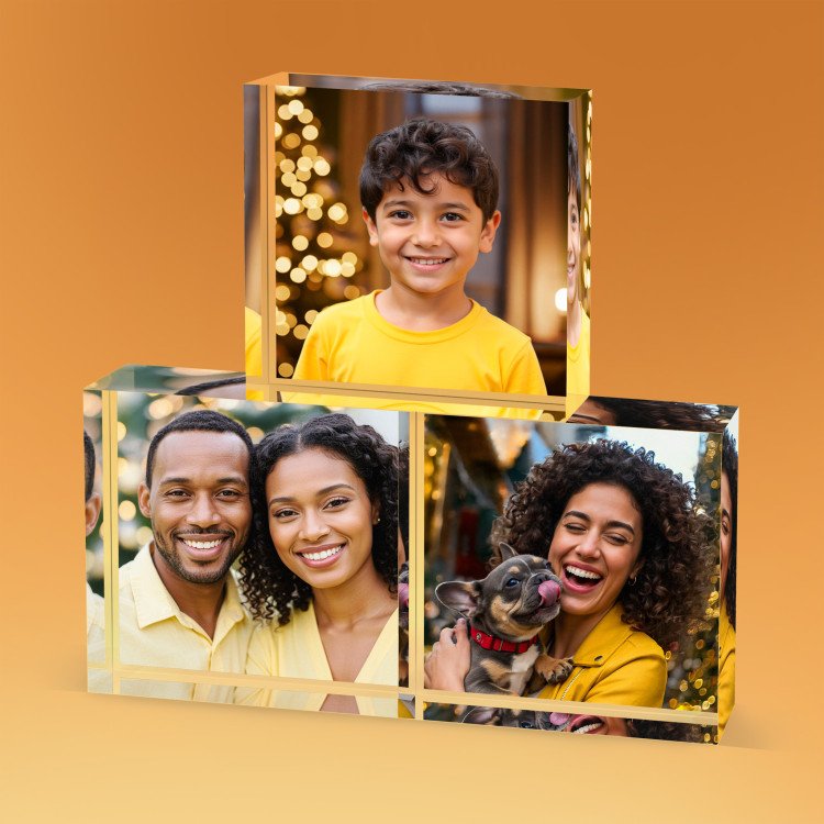 Acrylic Photo Blocks 4x4 xmas 2025