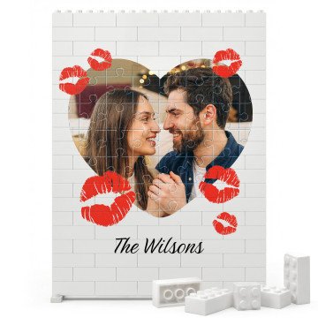 ArtBricks Kiss Portrait | Single-Sided
