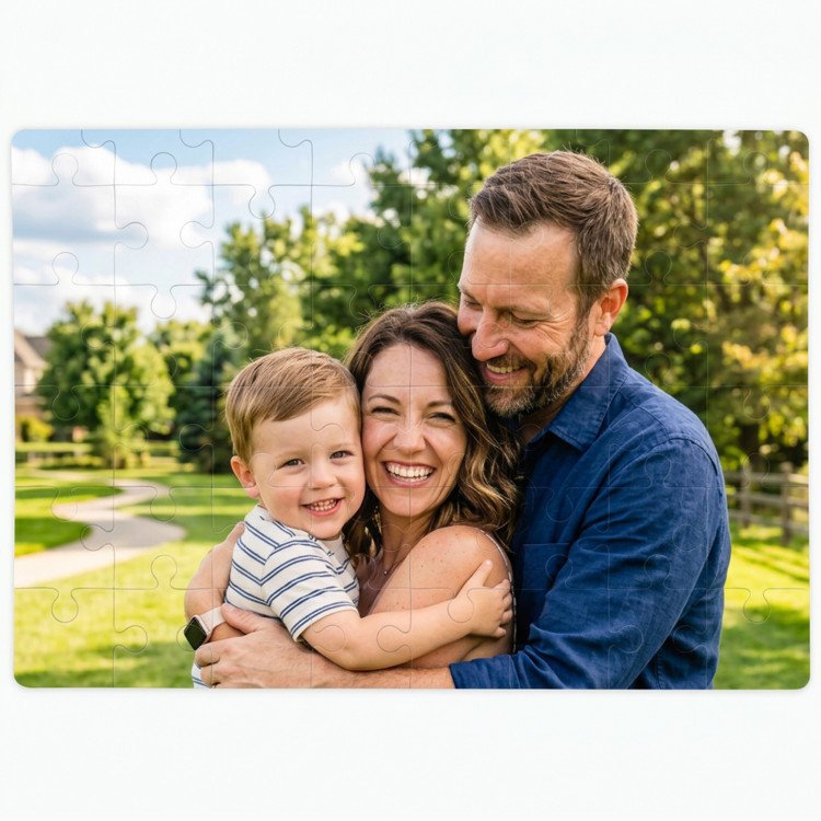 Rectangle Photo Puzzle - 40 pieces