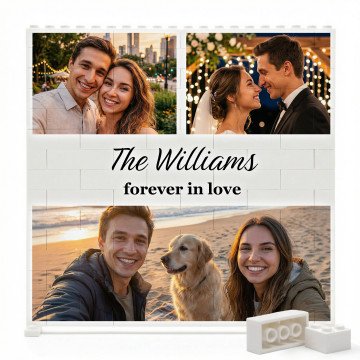 3 Photo ArtBricks Square | Single-Sided