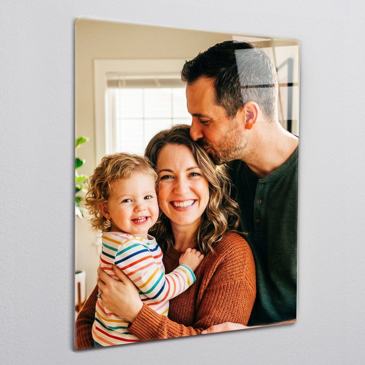 Glass Photo Tile 16x12 Rectangle Mother's Day Gift 2026