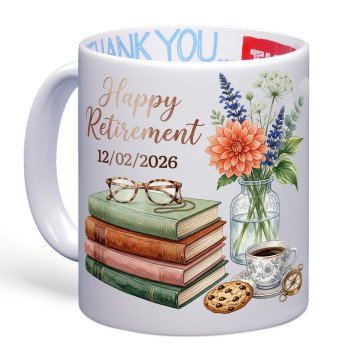 Cozy Farewell Photo Mug | Thank You