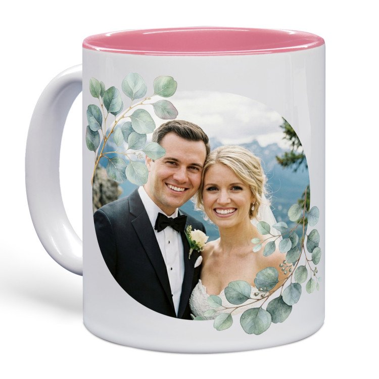 Eucalyptus Romance Photo Mug