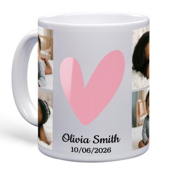Sweetheart Photo Collage Photo Mug | Classic