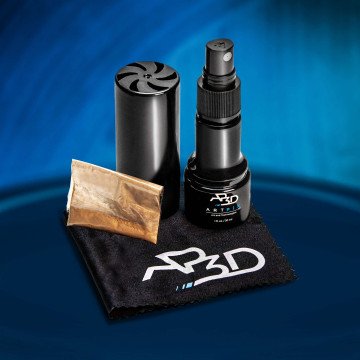 An unboxed Crystal Cleaning Kit from ArtPix 3D