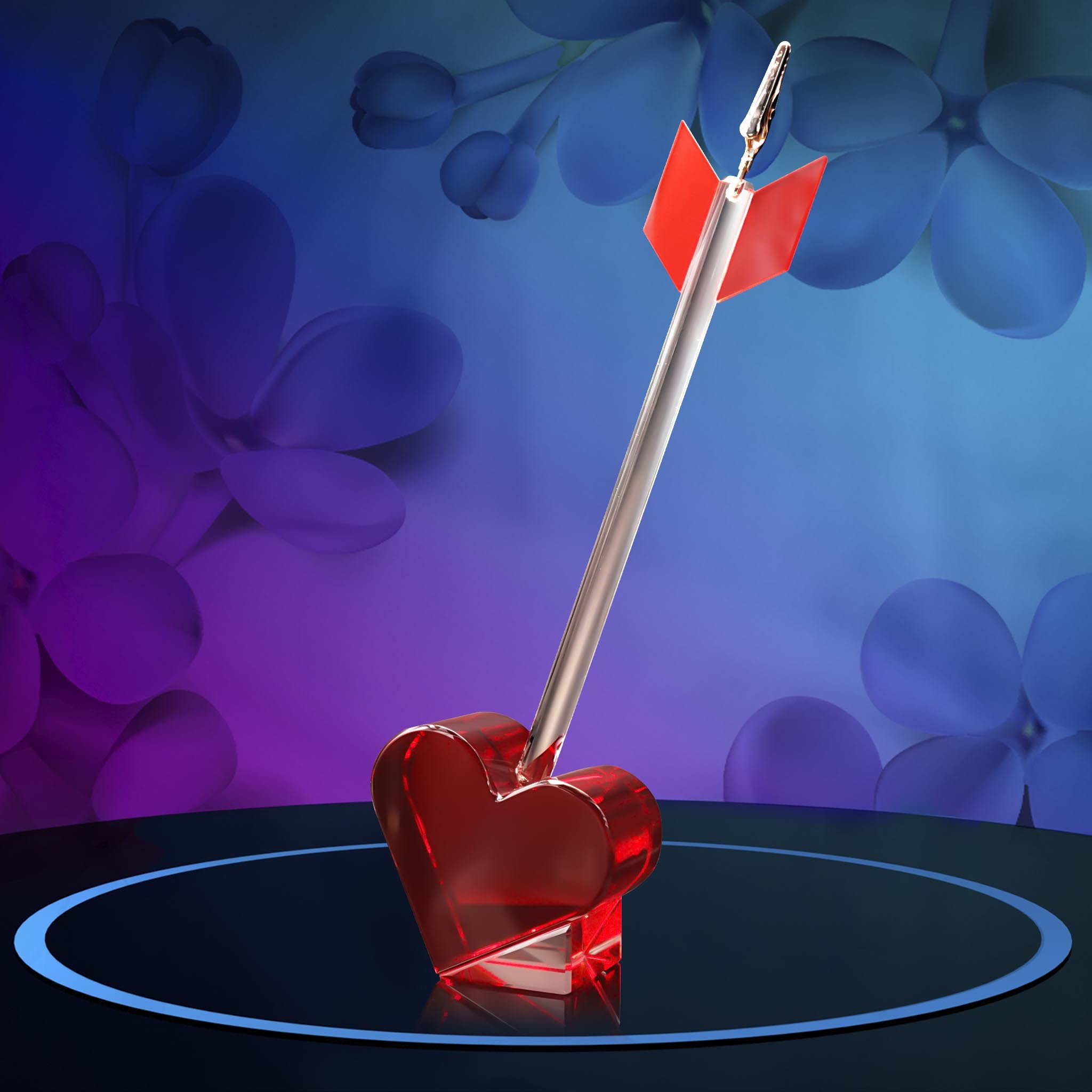 Red Arrow Crystal Photo Holder for Mother's Day
