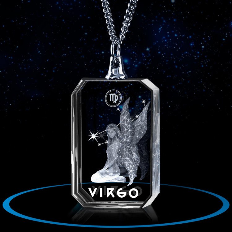 3D Necklace Rectangle for Virgo #1